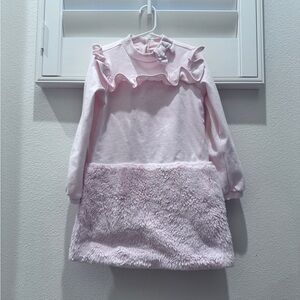 Janie and Jack Pink Ruffle Dress